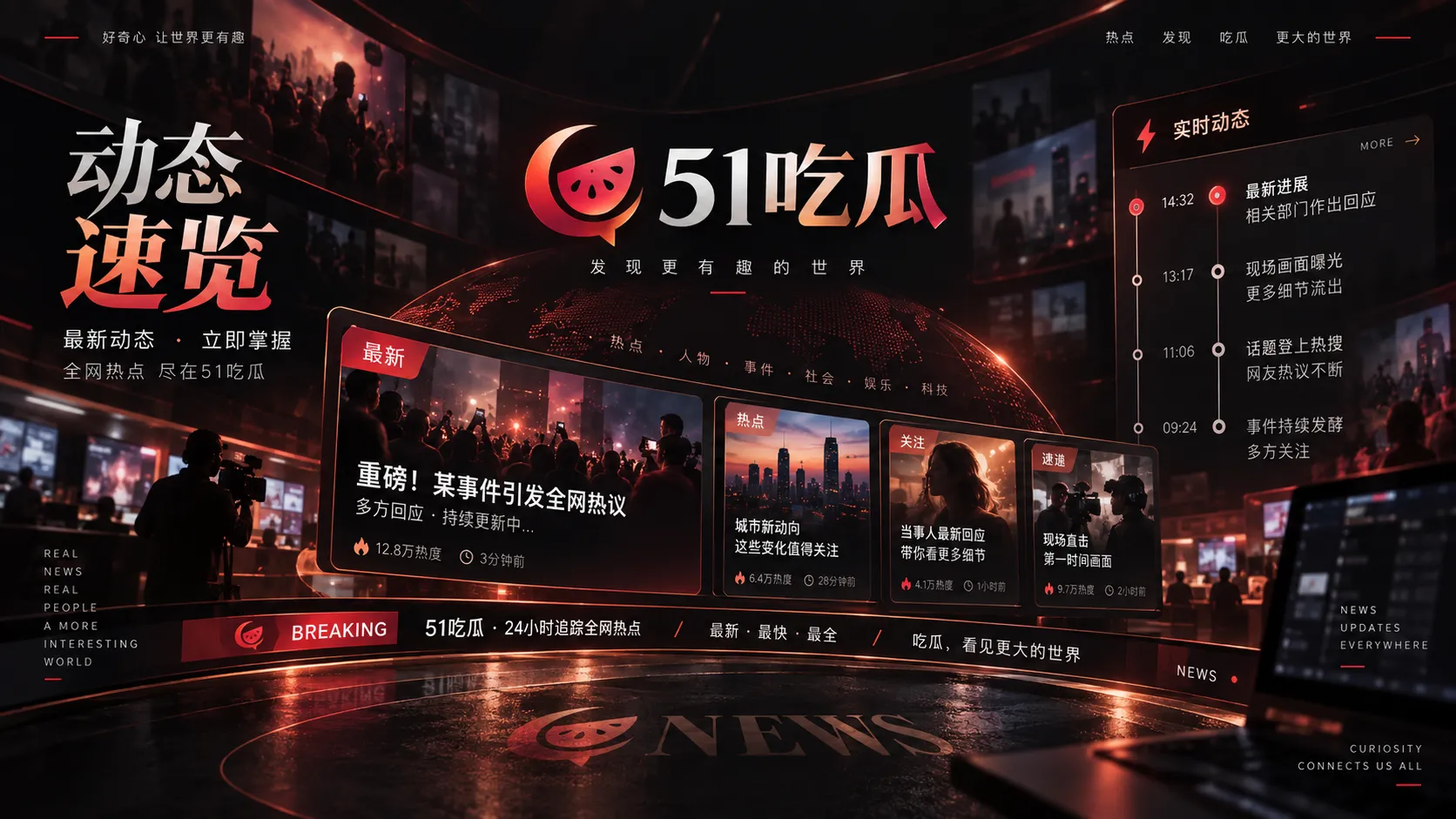 公开活动现场与媒体采访区域